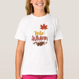 Camiseta Hola otoño