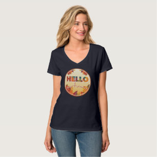 Camiseta Hola otoño