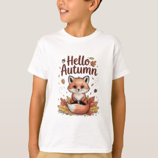 Camiseta Hola Otoño