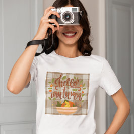 Camiseta Hola otoño