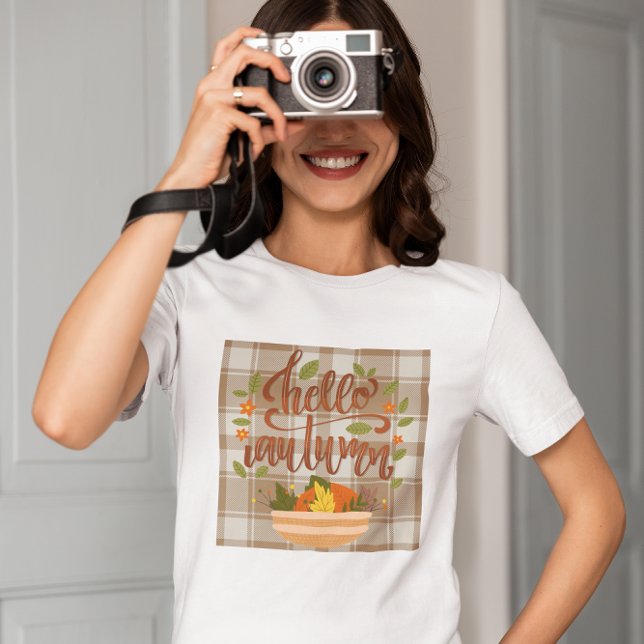 Camiseta Hola otoño (Subido por el creador)