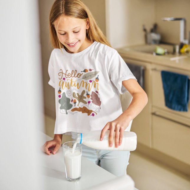 Camiseta Hola otoño (Subido por el creador)