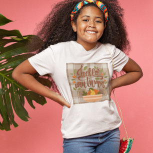 Camiseta Hola otoño