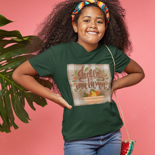 Camiseta Hola otoño (Subido por el creador)