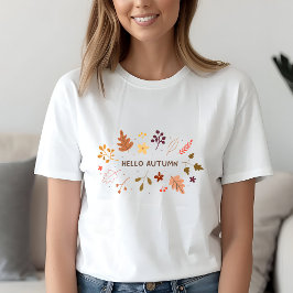 Camiseta Hola otoño