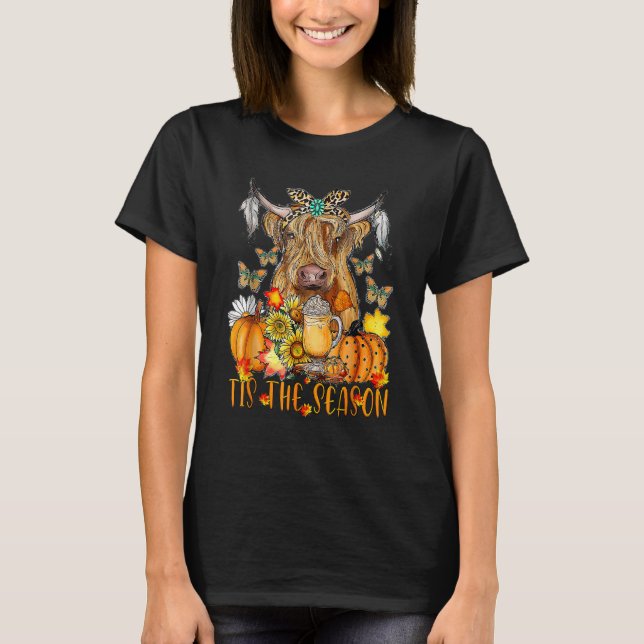 Camiseta Hola Otoño Otoño Este Es La Temporada De La Bomba  (Anverso)