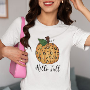 Camiseta Hola otoño, otoño otoño de vibraciones