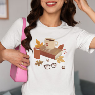 Camiseta Hola otoño, otoño otoño de vibraciones
