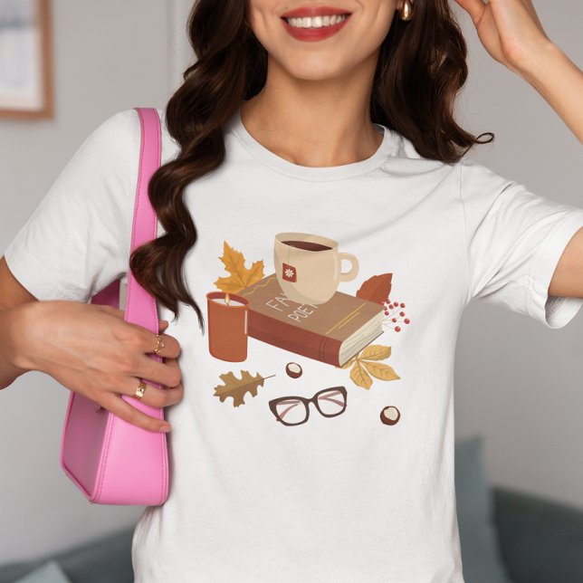 Camiseta Hola otoño, otoño otoño de vibraciones (Subido por el creador)