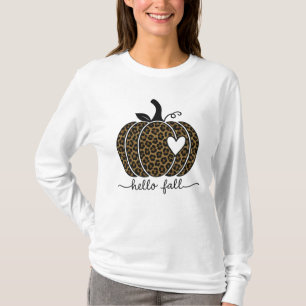Camiseta Hola Otoño Sale De Otoño Cosmoso Caída Temporal