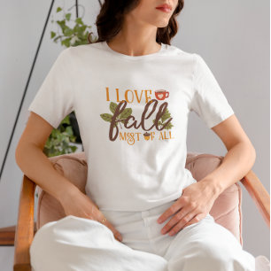 Camiseta Hola Otoño, Vibraciones de Otoño