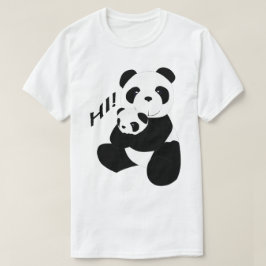 Camiseta Hola panda