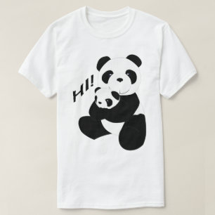 Camiseta Hola panda