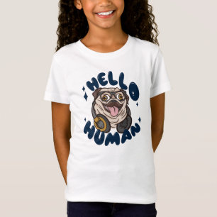 Camiseta Hola perro de Cute humano