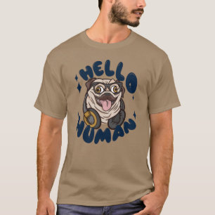 Camiseta Hola perro de Cute humano