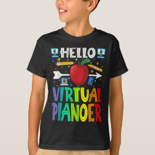Camiseta Hola Piano Virtual Volver a la Escuela 