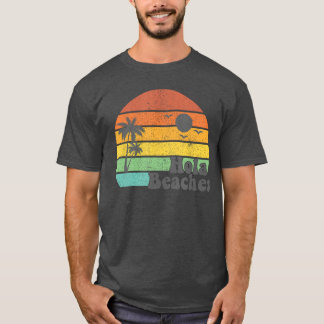 Camiseta Hola Playas Vacaciones Retro Playa Verano Frase Mu