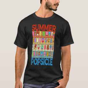 Camiseta Hola Popsicle de verano para las mejores P del mun
