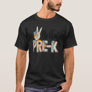 Camiseta Hola Predicador De K Profesor Boho Leopard Primer 
