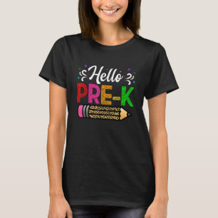Camiseta Hola Prek Leopard Kilos De Nuevo A School Teacher 
