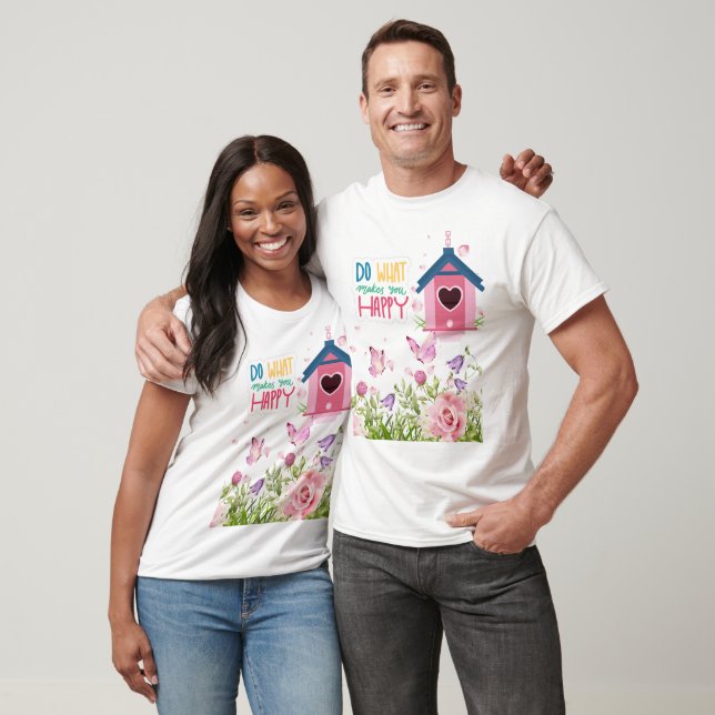 Camiseta Hola, primavera (Unisexo)