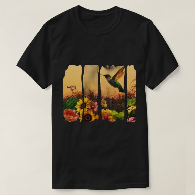 Camiseta Hola, primavera (Diseño del anverso)