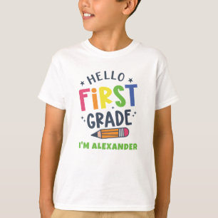 Camiseta Hola primer grado