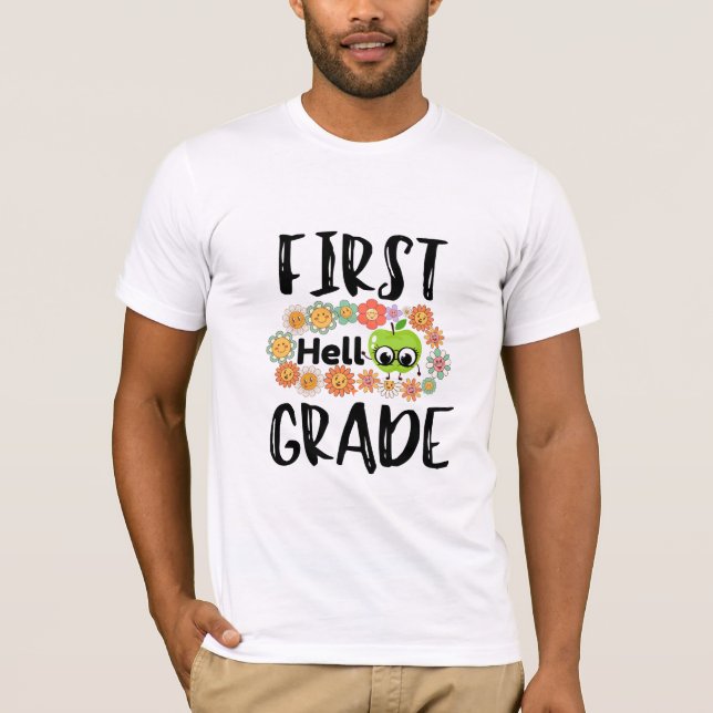 Camiseta Hola primer grado (Anverso)