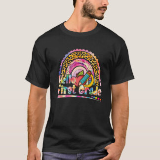 Camiseta Hola Primer Primer Grado De Regreso A La Escuela R
