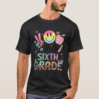 Camiseta Hola profesor chico chica 6to grado Volver a la es