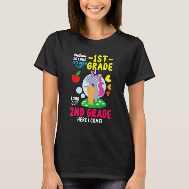 Camiseta Hola profesor de 2do grado Estudiante de vuelta a  (Anverso)