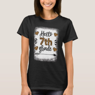 Camiseta Hola Profesor De 7º Grado Primer Día De La Escuela