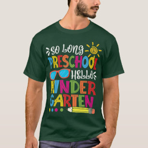 Camiseta Hola profesor de guardería durante mucho tiempo