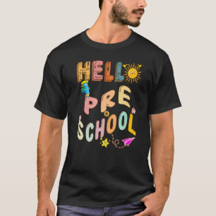 Camiseta Hola profesor de historia de docentes de Guay Esl