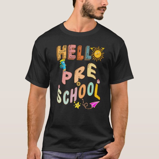Camiseta Hola profesor de historia de docentes de Guay Esl  (Anverso)