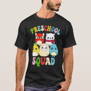 Camiseta Hola profesor de preescolar estudiante Kinder Squa