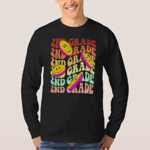 Camiseta hola profesor de segundo grado de regreso al centr