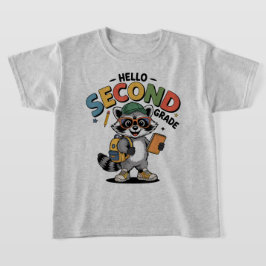 Camiseta Hola Profesora de Segundo Grado con Lazo Coquette