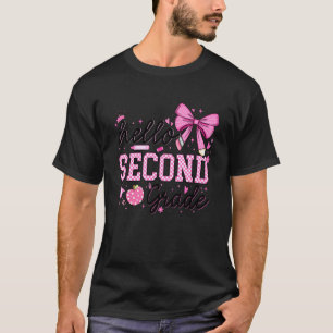 Camiseta Hola Profesora de Segundo Grado Coqueta Regreso a 