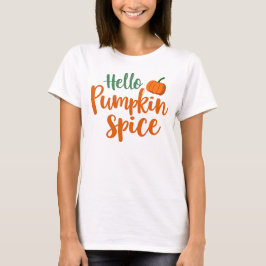 Camiseta Hola Pumpkin Spice
