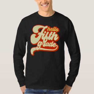 Camiseta Hola quinto grado 5to grado maestro de vuelta a la