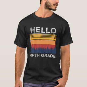 Camiseta Hola, Quinto Grado: De vuelta a la escuela, profes