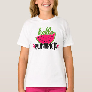 Camiseta Hola Sandía de Verano 
