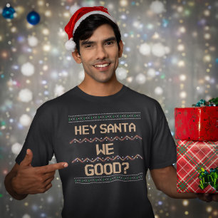 Camiseta Hola Santa, ¿estamos bien? Navidades feos Diversi