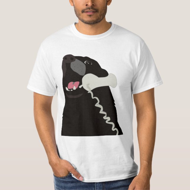 Camiseta HOLA SÍ ESTE ES EL teléfono del PERRO (Anverso)