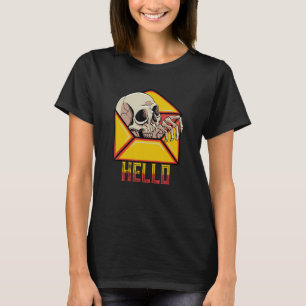 Camiseta Hola Skeleton Mail Postman M