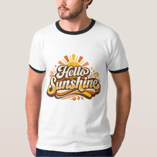 Camiseta Hola Sol Retro Vibes de Verano