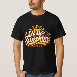 Camiseta Hola Sol Retro Vibes de Verano