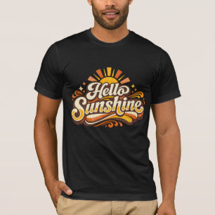 Camiseta Hola Sol Retro Vibes de Verano