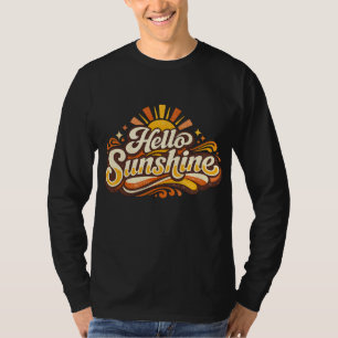 Camiseta Hola Sol Retro Vibes de Verano